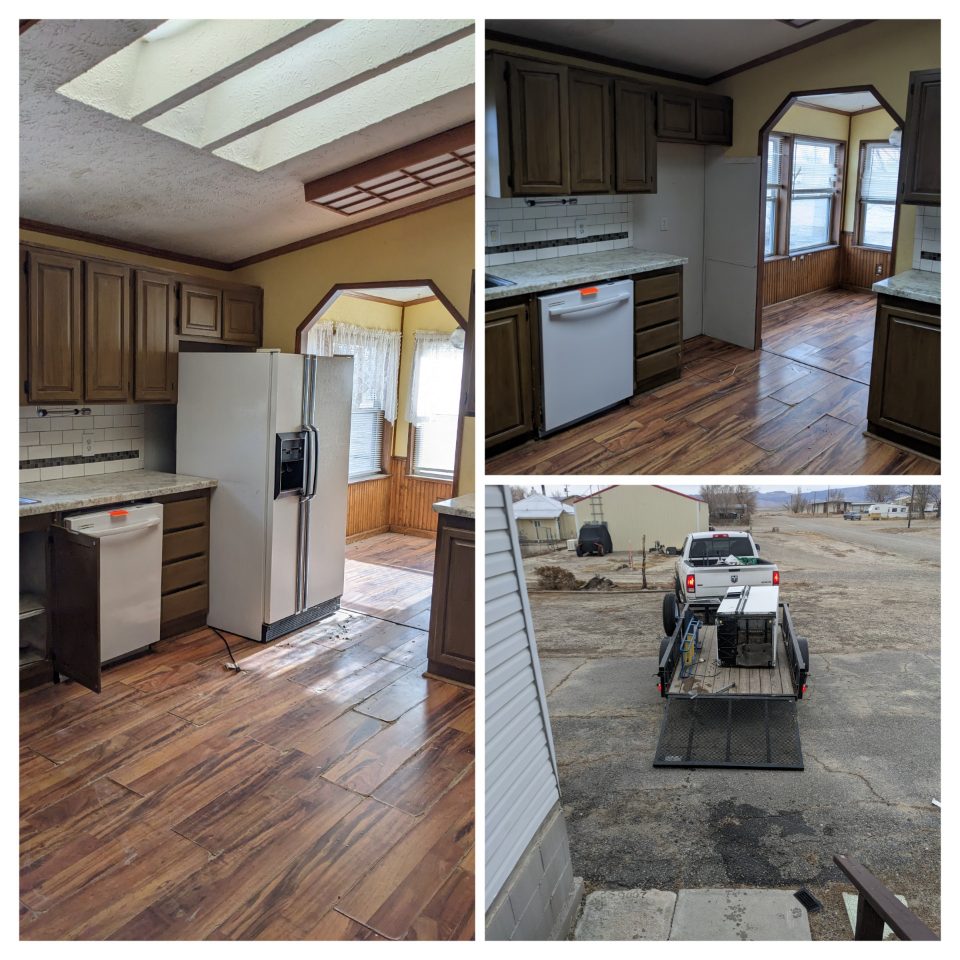 Property turnover cleanup, Riverton, Wyoming